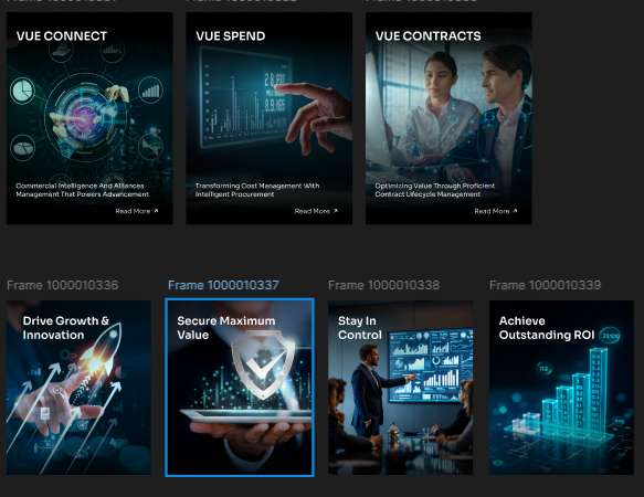 VueBrand visual identity and branding by xprotechsolutions